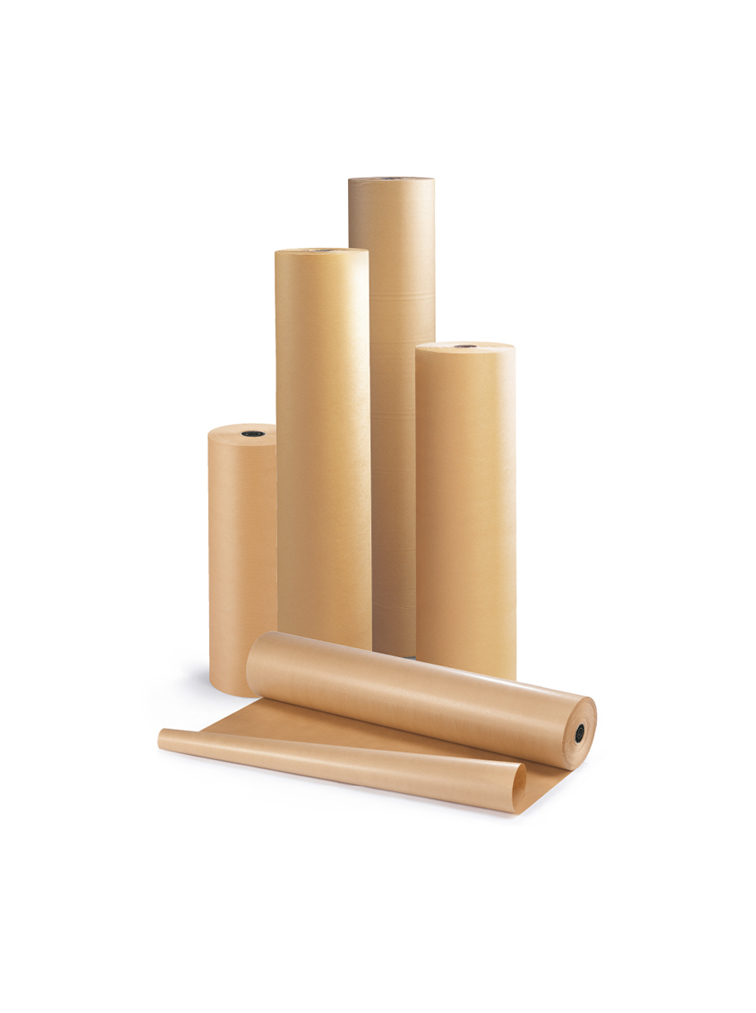 25m x 750mm STRONG BROWN KRAFT WRAPPING PAPER roll Thick quality